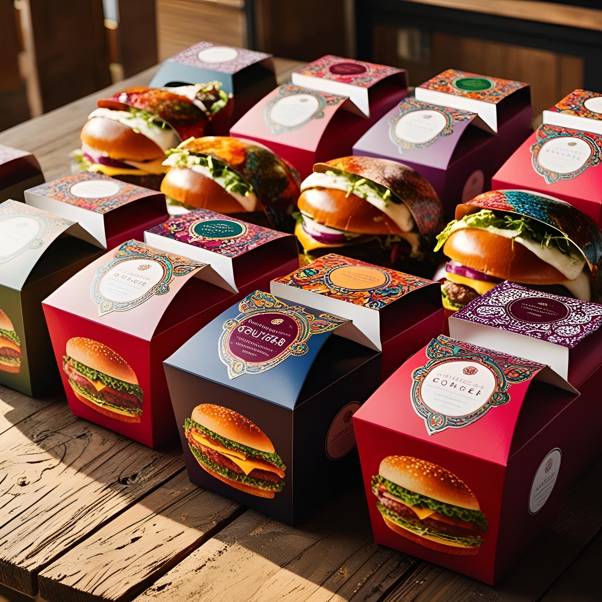 Gourmet Burger Boxes