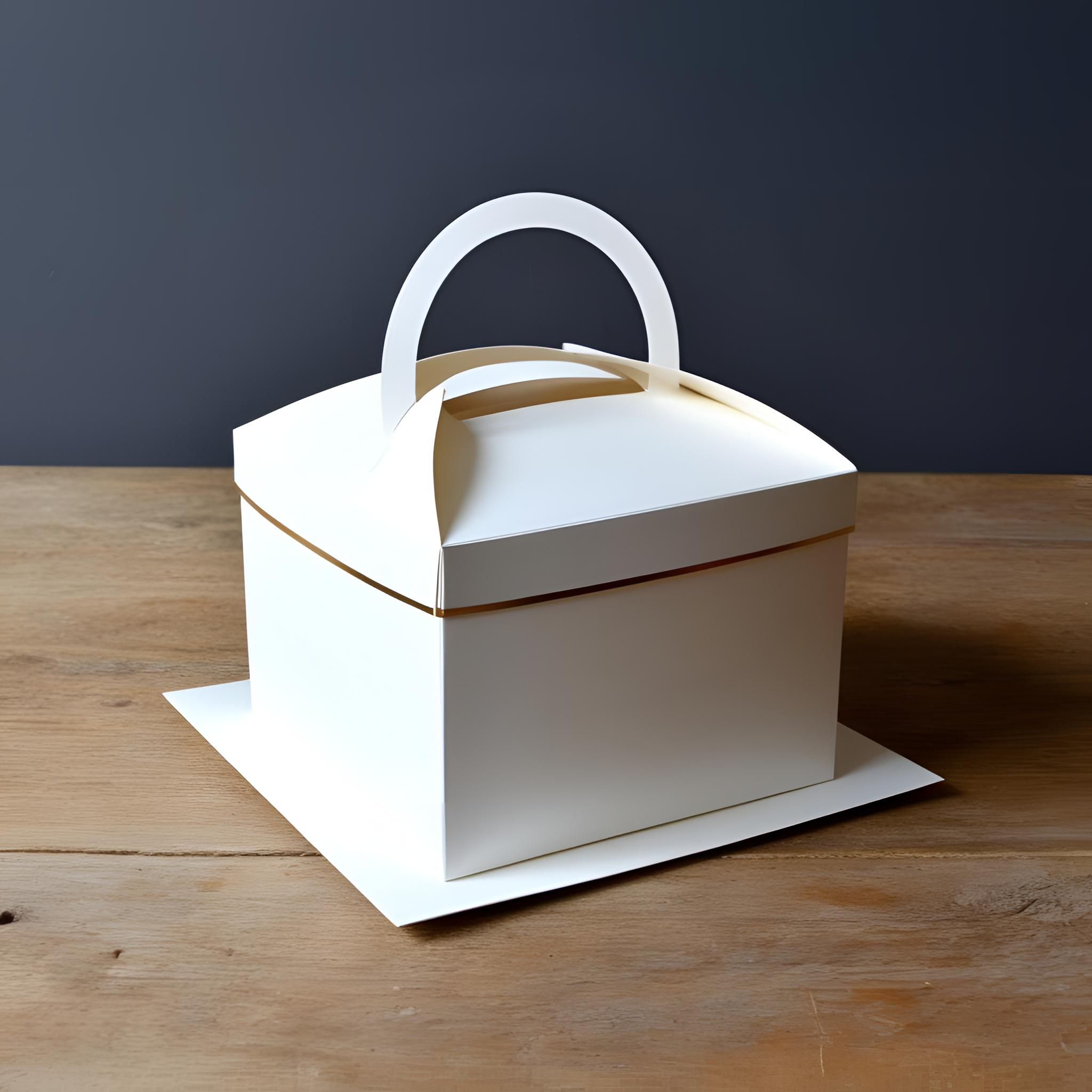 Cake Boxes With Handle