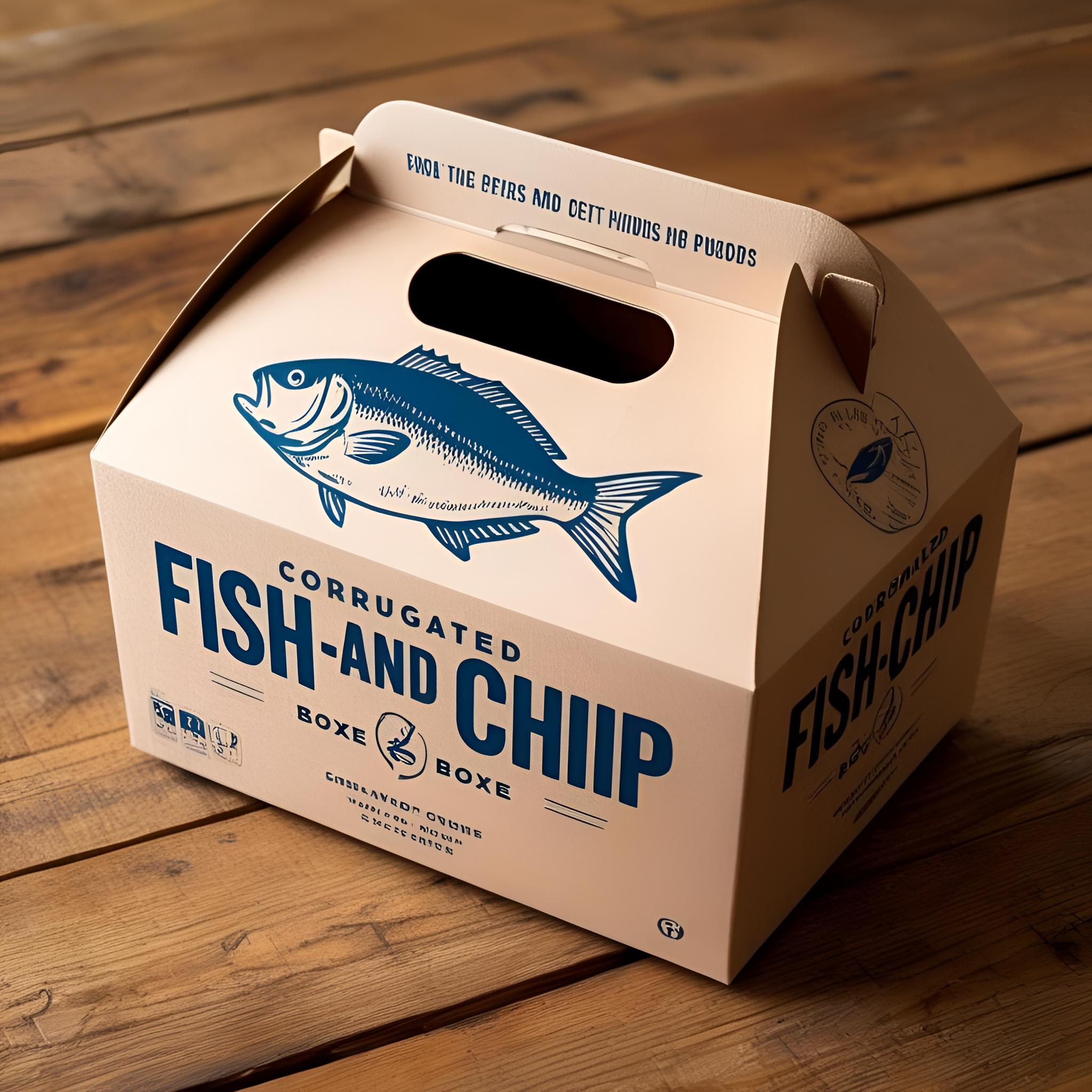 Corrugated Fish and Chip Boxes